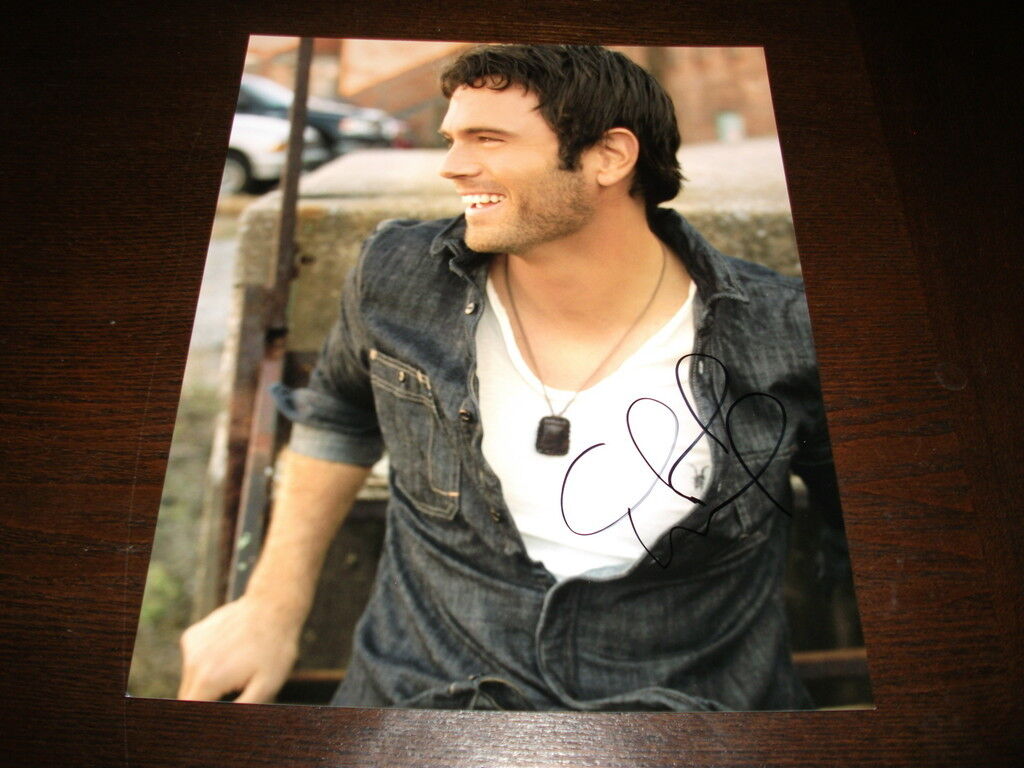 Chuck Wicks Sexy Signed Autographed 8x10 Photo Poster painting PSA #3