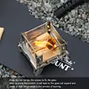 Mini Glass Observation Stand Portable Folding Outdoor Wood Stove Incense Burner