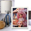Cartoon Little Girl Diamond Art Painting Kits with Frame 