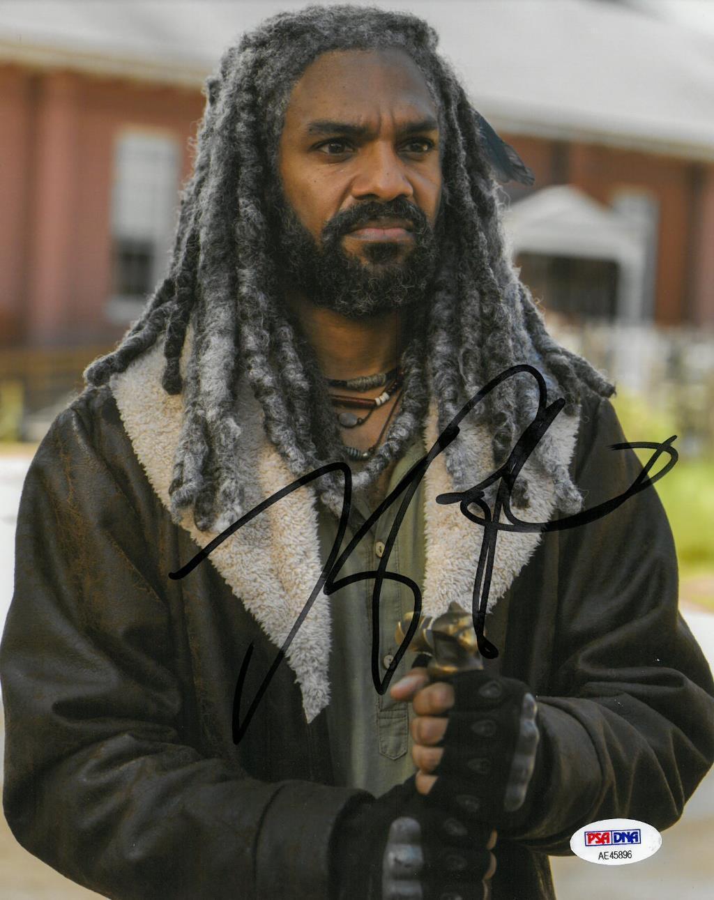 Khary Payton Signed Walking Dead Autographed 8x10 Photo Poster painting PSA/DNA #AE45896