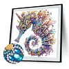 Purple Crystal Twin Seahorses Special Shaped 5D DIY Partial Drill Diamond Painting Kits for Adults Beginners Home Decor Diamonds Dots Gem Art Kits Diamond Art Kit 11.81 X11.81inch