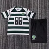 Joyfball 2001-2003 Kids Size Retro Sporting Lisbon Home Football Shirt 1:1 Thai Quality