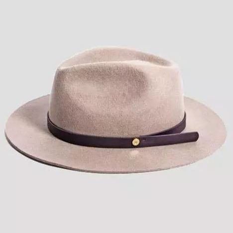 Griffin Fedora- Camel[Fast shipping and box packing]