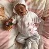 Reborn Newborn Dolls 17inch Fabiola Truly Soft Touch Silicone Baby Girl, Holiday Gift - RBBI-Myrebornbabydoll® Myrebornbabydoll®