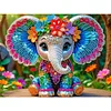 Elefant - speziell geformte Diamantmalerei - 40 * 30cm