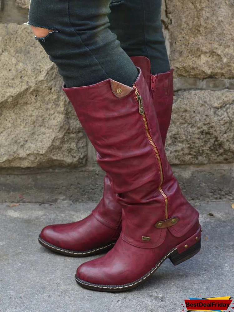 womens western cowboy knee boots punk boots