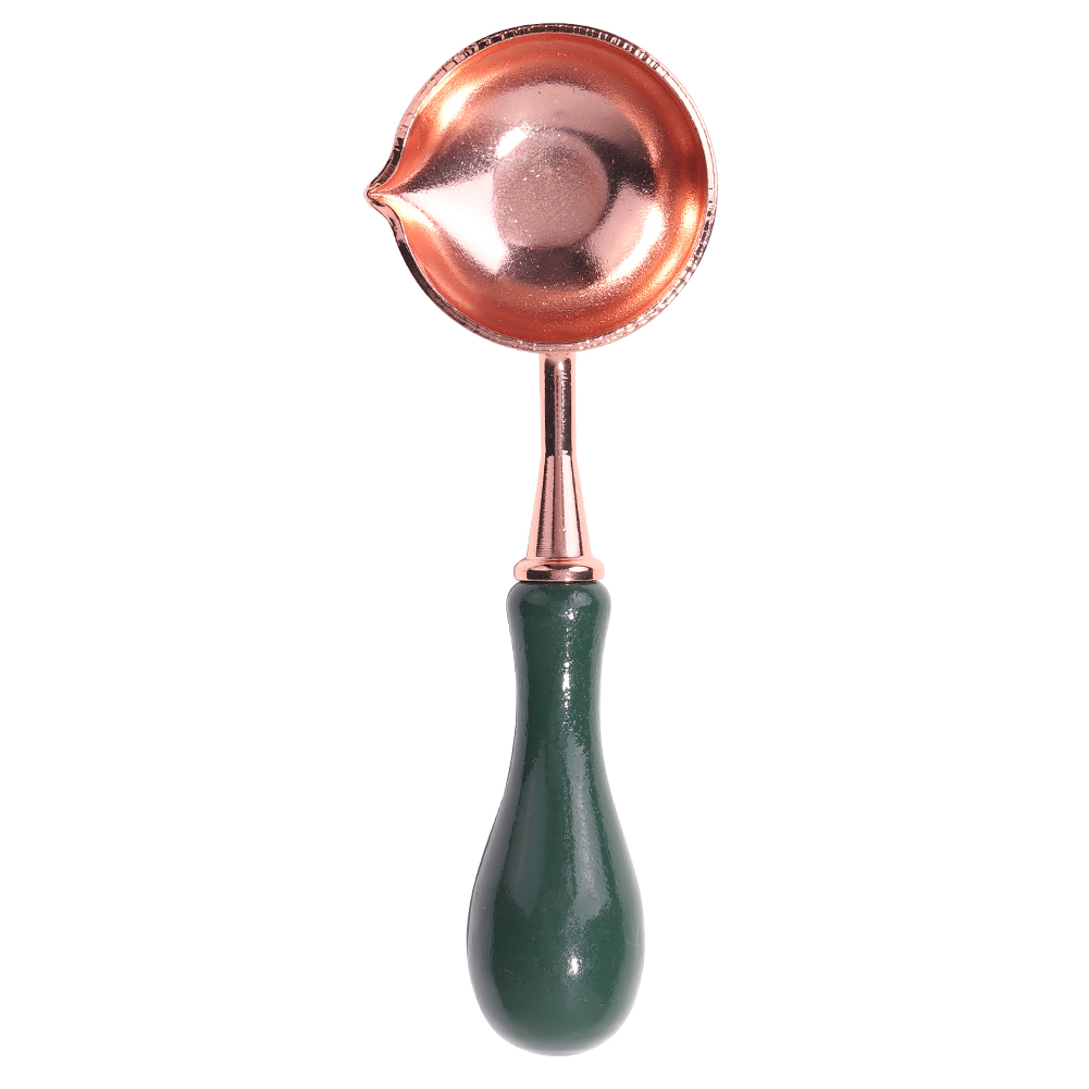 

Retro Sealing Stamp Wax Spoon Dark Green - Wax Seal Stamp, 501 Original