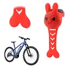 Silicone Electronic Bicycles Horn 5 Mode Non-Slip for Daily Commute Cycling