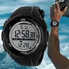 50M Waterproof Alarm Sports Wrist Watch Countdown Timer Men For Men Student Gift