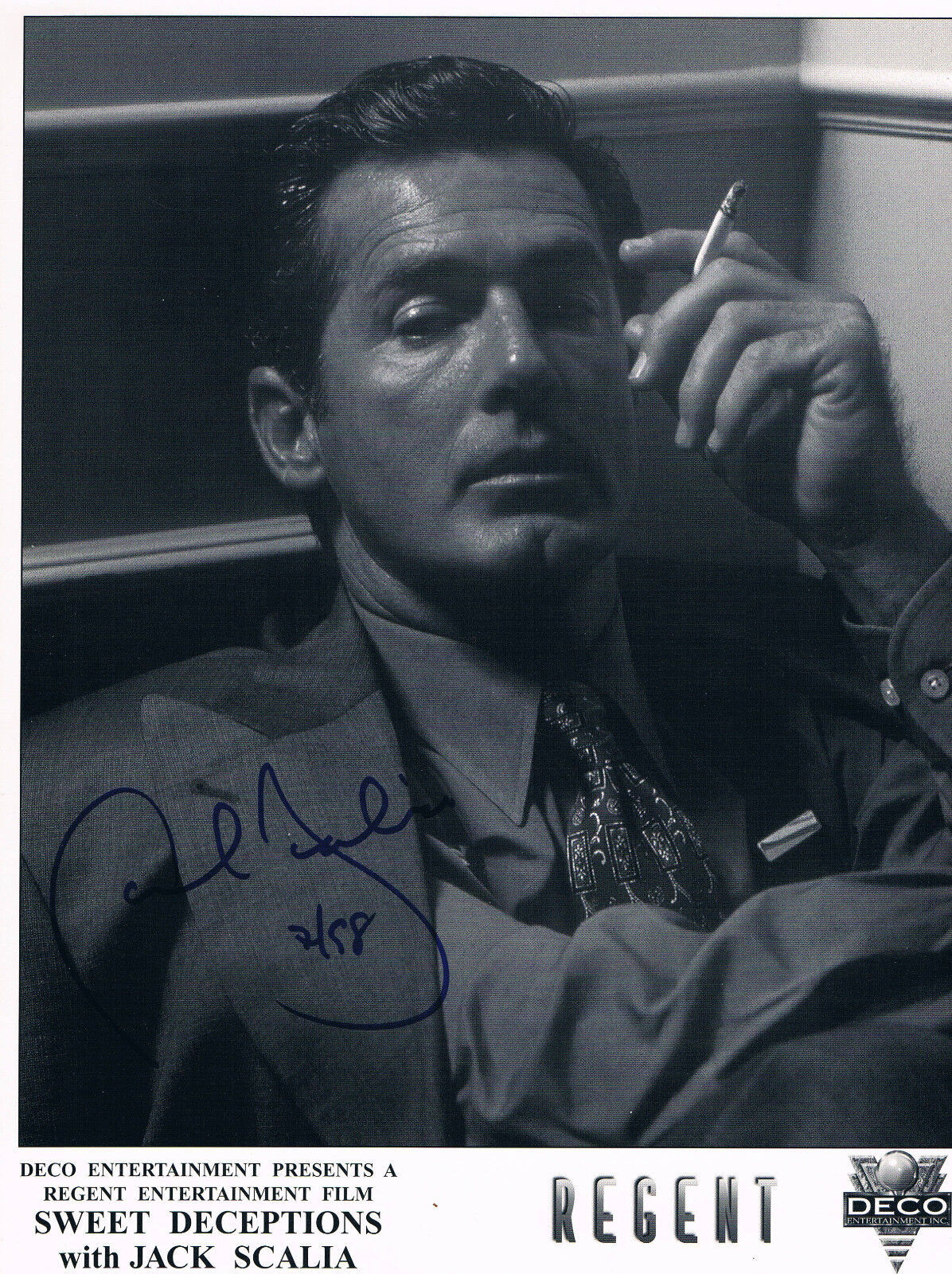 Jack Scalia 1950- genuine autograph Photo Poster painting 8x10 signed In Person Sweet Deception