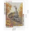 Woods Train-Full Square Diamond Painting 30*40CM