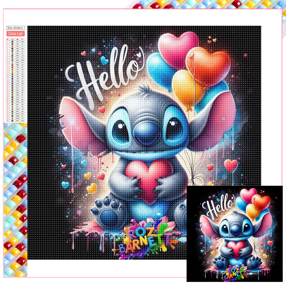 Stitch 30*30cm(picture) full square drill diamond painting