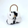 Luxury Designer Fur Bag 2024 Mink New Small Handbag Women's Fashion Fashion Mini Crossbody Shoulder Bag Handbag