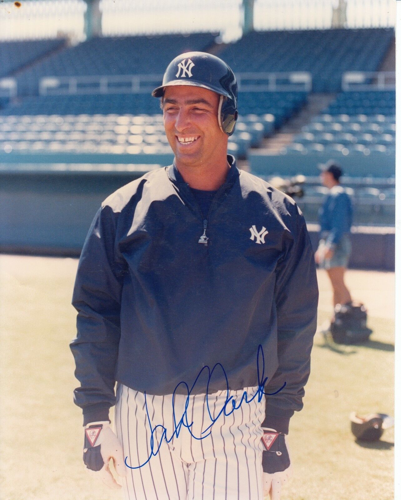 Jack Clark #0 8x10 Signed Photo Poster painting w/ COA New York Yankees