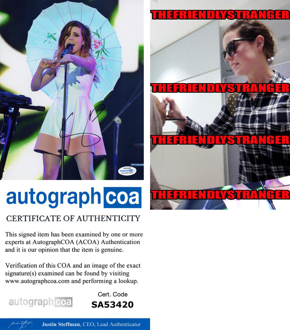 SYDNEY SIEROTA signed Autographed ECHOSMITH