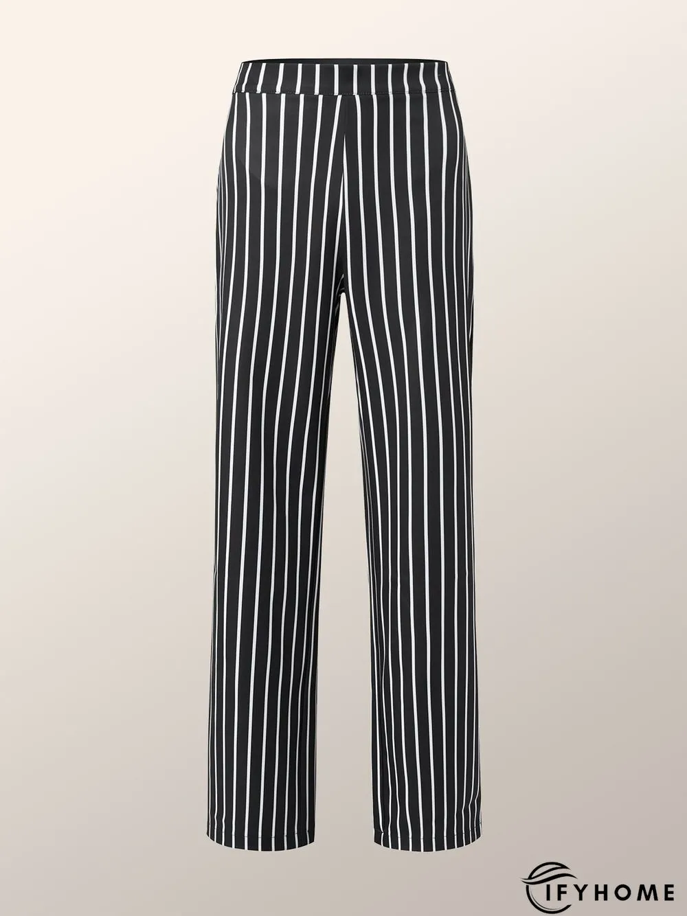 Work Date Daily Household Striped Pants | IFYHOME