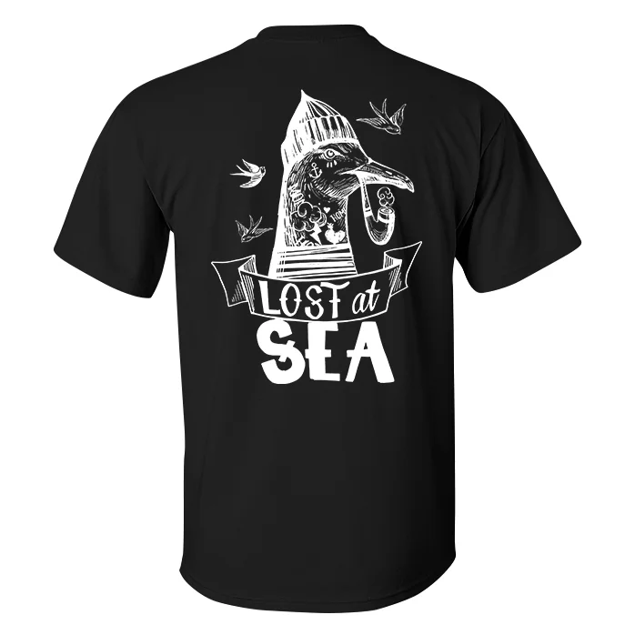 Lost At Sea Printed Men's T-shirt