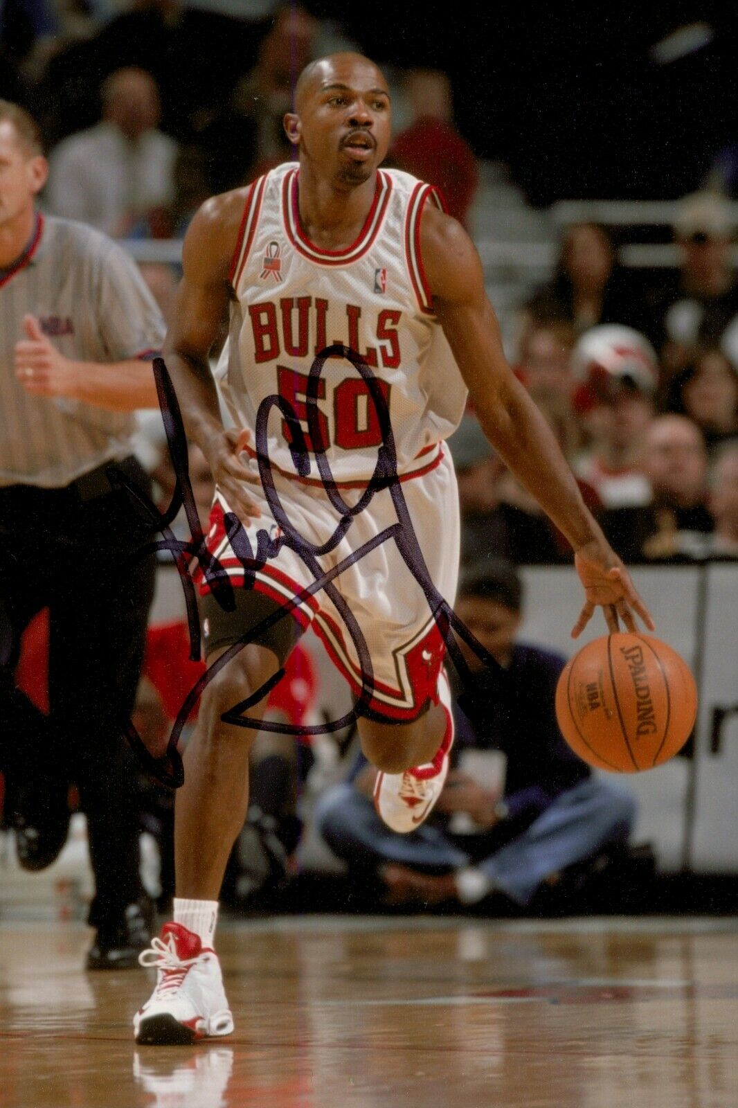 Greg Anthony Signed 6x4 Photo Poster painting NBA Chicago Bulls New York Knicks Autograph + COA