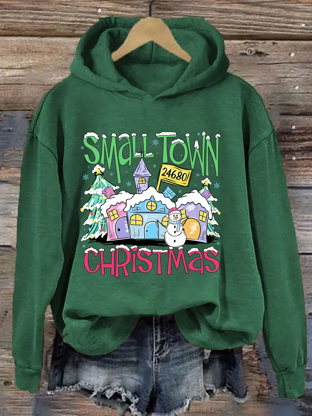 Small Town Christmas Hoodie