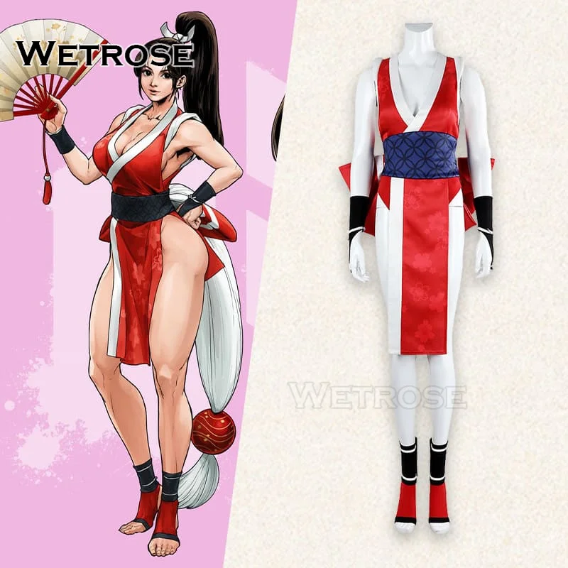 [Wetrose] In Stock SR Shiranui Mai Street Fighter 6 Cosplay Costume