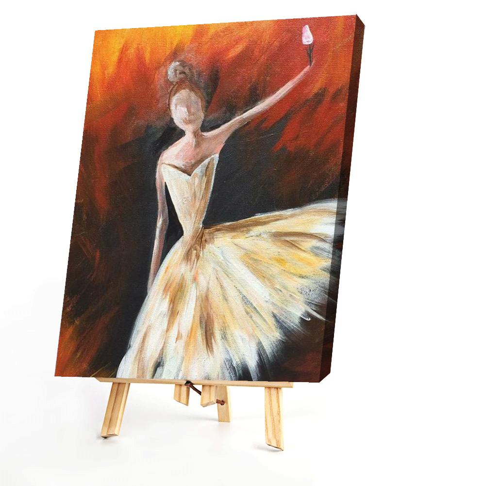 Ballet Girl - Painting By Numbers - 40*50CM gbfke