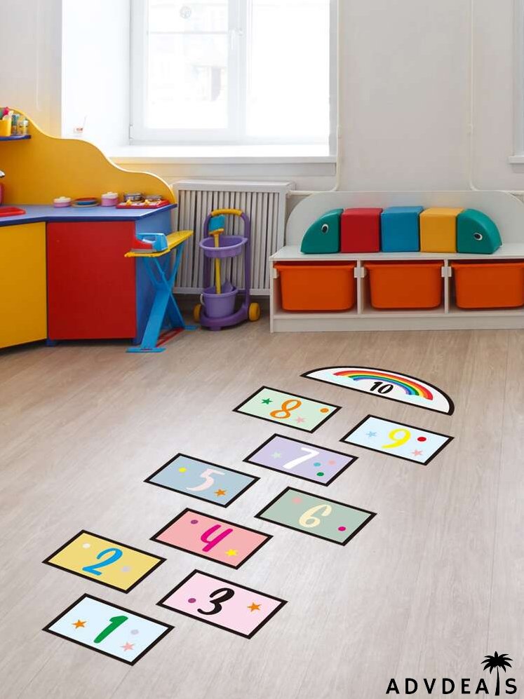 Kids Digital Print Floor Sticker