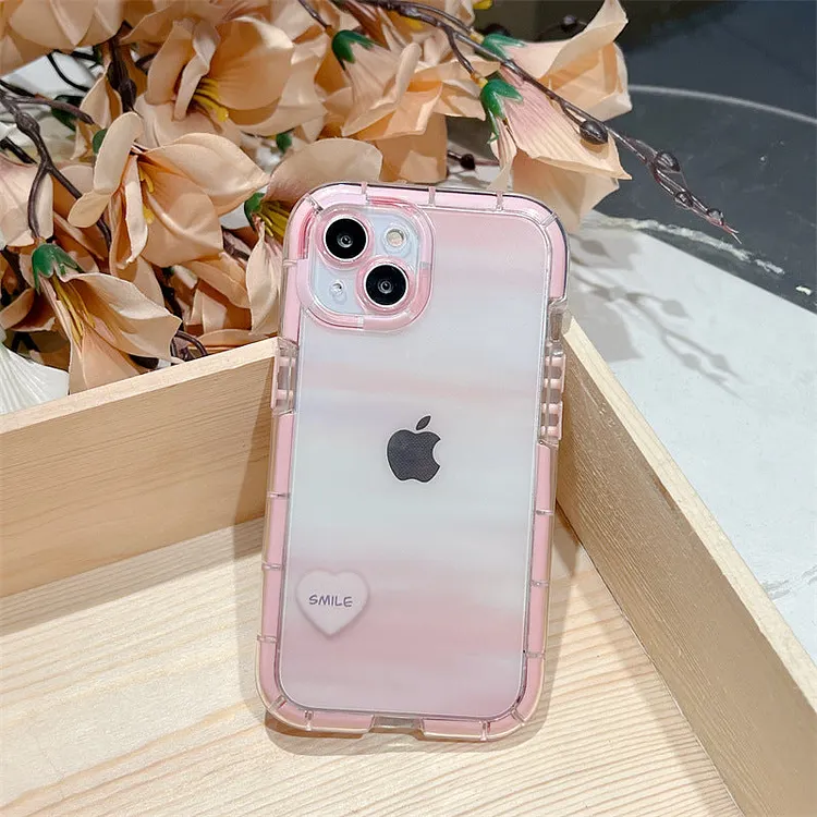 Heart English Case For iPhone