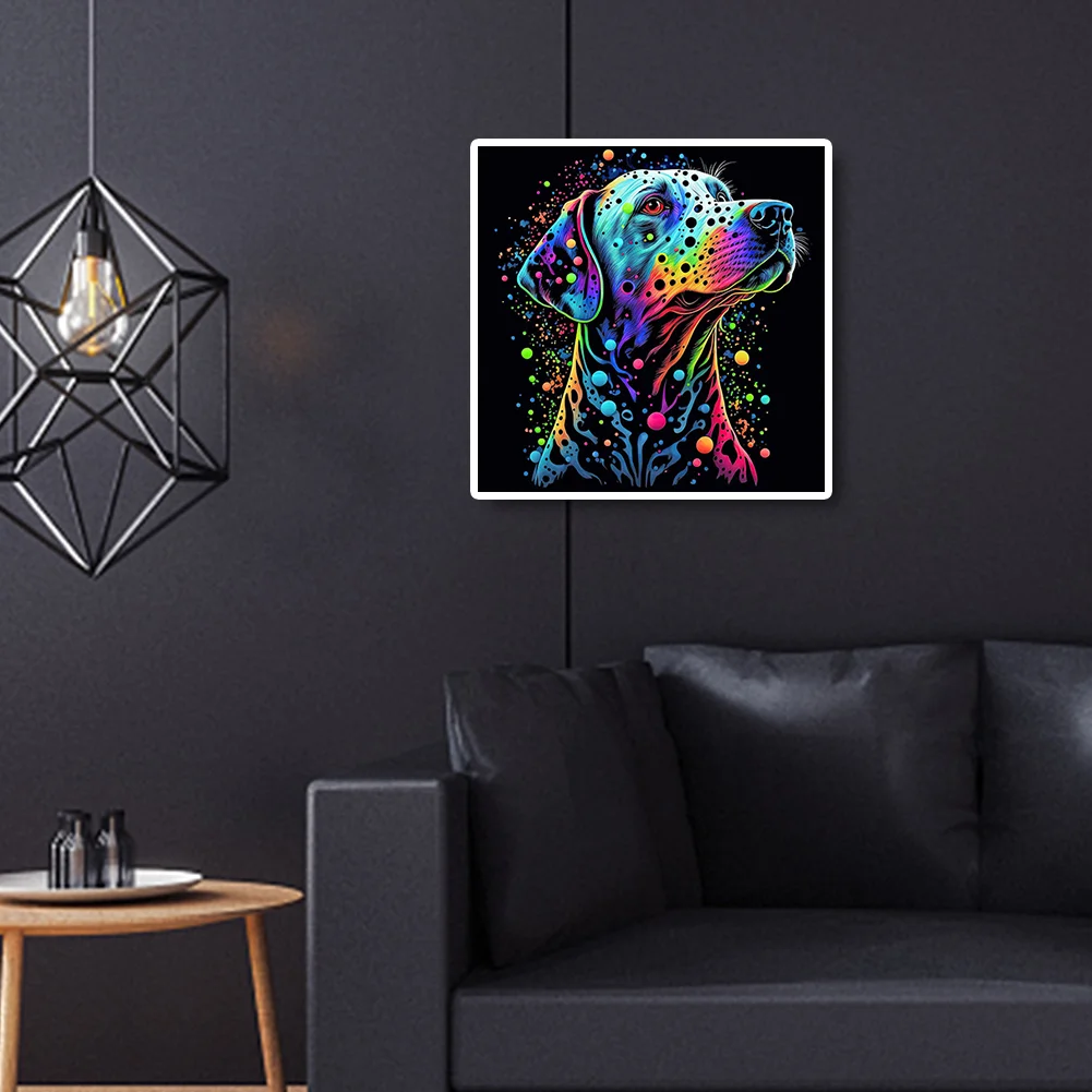 Diamond Painting - Full Round Drill - Dog(30*30cm)