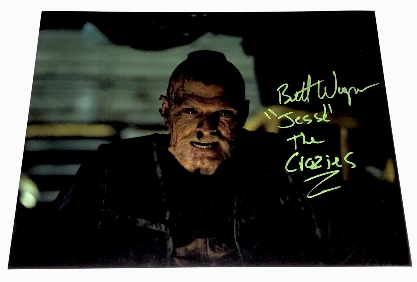 BRETT WAGNER Signed JESSIE 8x10 Photo Poster painting THE CRAZIES In Person Autograph