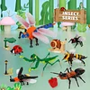 Building blocks Insect Wars Mantis Ant Butterfly model educational children's assembly insert toy gift