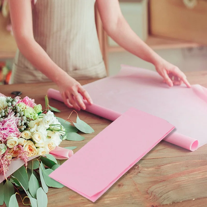 10pcs 60x50cm Flower Wrapping Paper Gift Packaging Craft Tissue Paper Roll Wine Shirt Shoes Clothing Bouquet Wrapping Packing