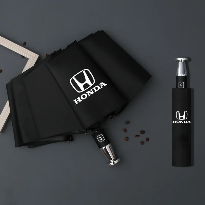  VIP business folding 10-bone black plastic umbrella