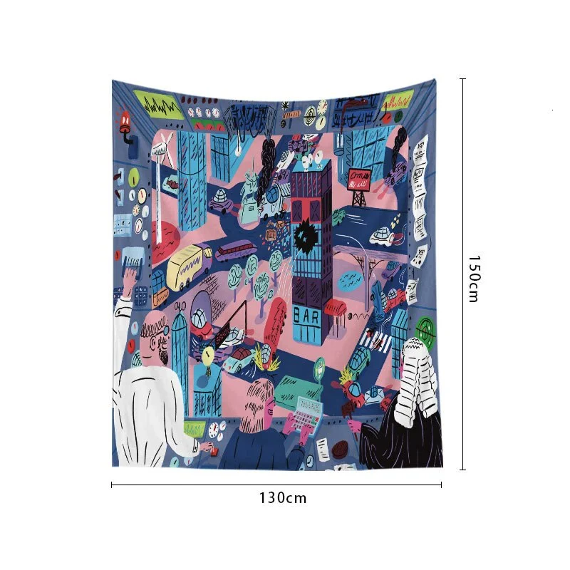 Wall Hanging Tapestry 3D Printed For Home Throw Rug Blanket Yoga Mat Carpet Home Decor Wall Cloth Mandala Hippie Decoration