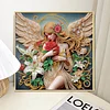 Diamond Painting-DIY Crystal Rhinestone Angel Girl