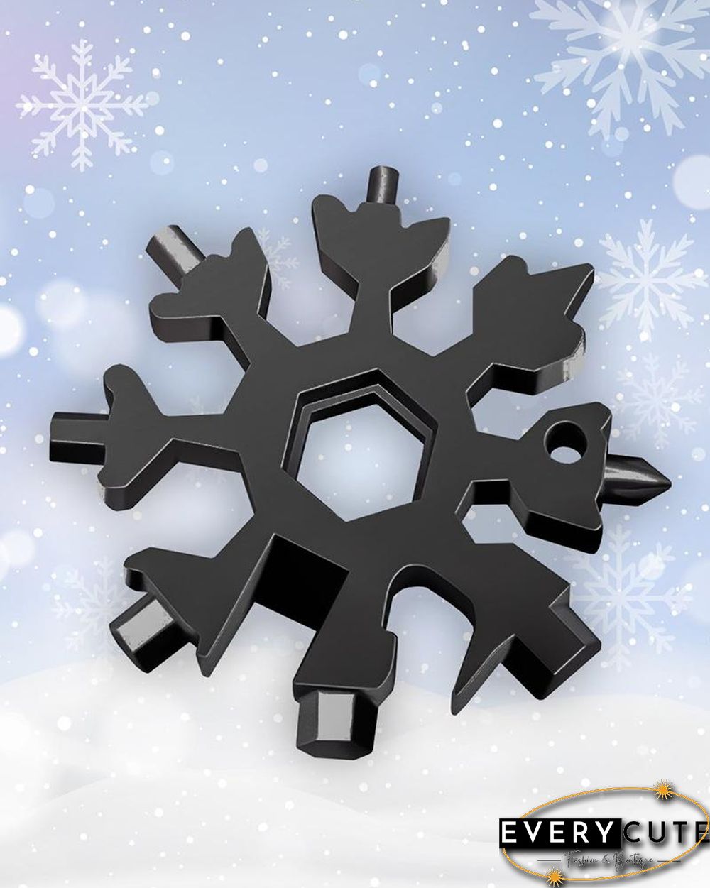 18-in-1 Stainless Steel Snowflakes Multi-tool