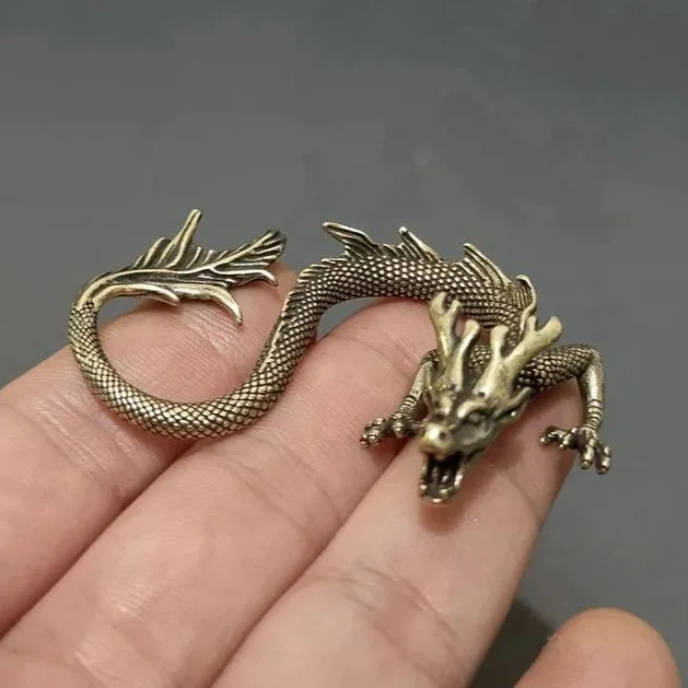 Dragon Brass Ornaments