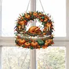 Autumn DIY Diamond Painting Acrylic Special Shape Pendant Hanging Kit