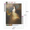 Diamond Painting -5D Full Round Drill Elizabeth(50*40 CM)