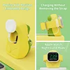 SIKAI Cute Crocodile Charger Stand Compatible with Apple Watch Series 8/7/6/SE/5/4/3/2/1 (45mm, 44mm, 42mm, 41mm, 40mm, 38mm), Skin-Friendly Silicone, Nightstand Mode, Home/Office Use, Ideal Gift SIKAI CASE