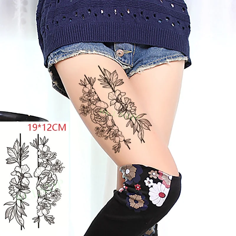 Waterproof Temporary tattoo sticker keep calm English letters words tatto stickers flash tatoo fake tattoos for men women