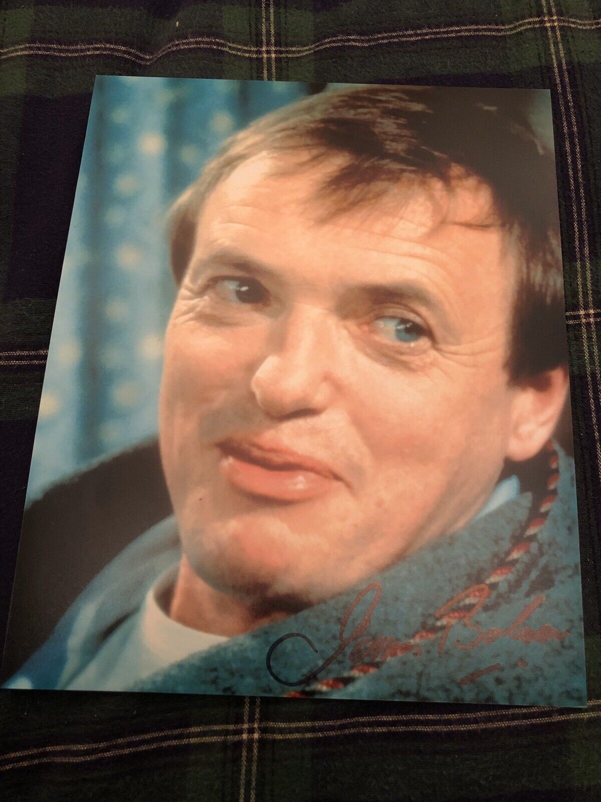 JAMES BOLAM (THE LIKELY LADS) SIGNED Photo Poster painting- 10x8”