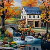 (Multi-Style) Farm Cottage Truck-14CT Counted Cross Stitch 40*40cm/15.75*15.75in tapestrymarket