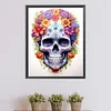 Diamond Painting -DIY Round Drill Skull(40x50cm)