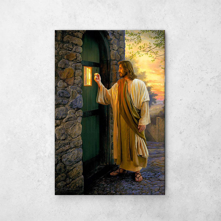 Jesus Is Waiting Canvas Wall Art 