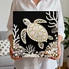 Turtle DIY Pearl Art Diamond Painting Kit for Adults Home Decor 25x25cm With Frame