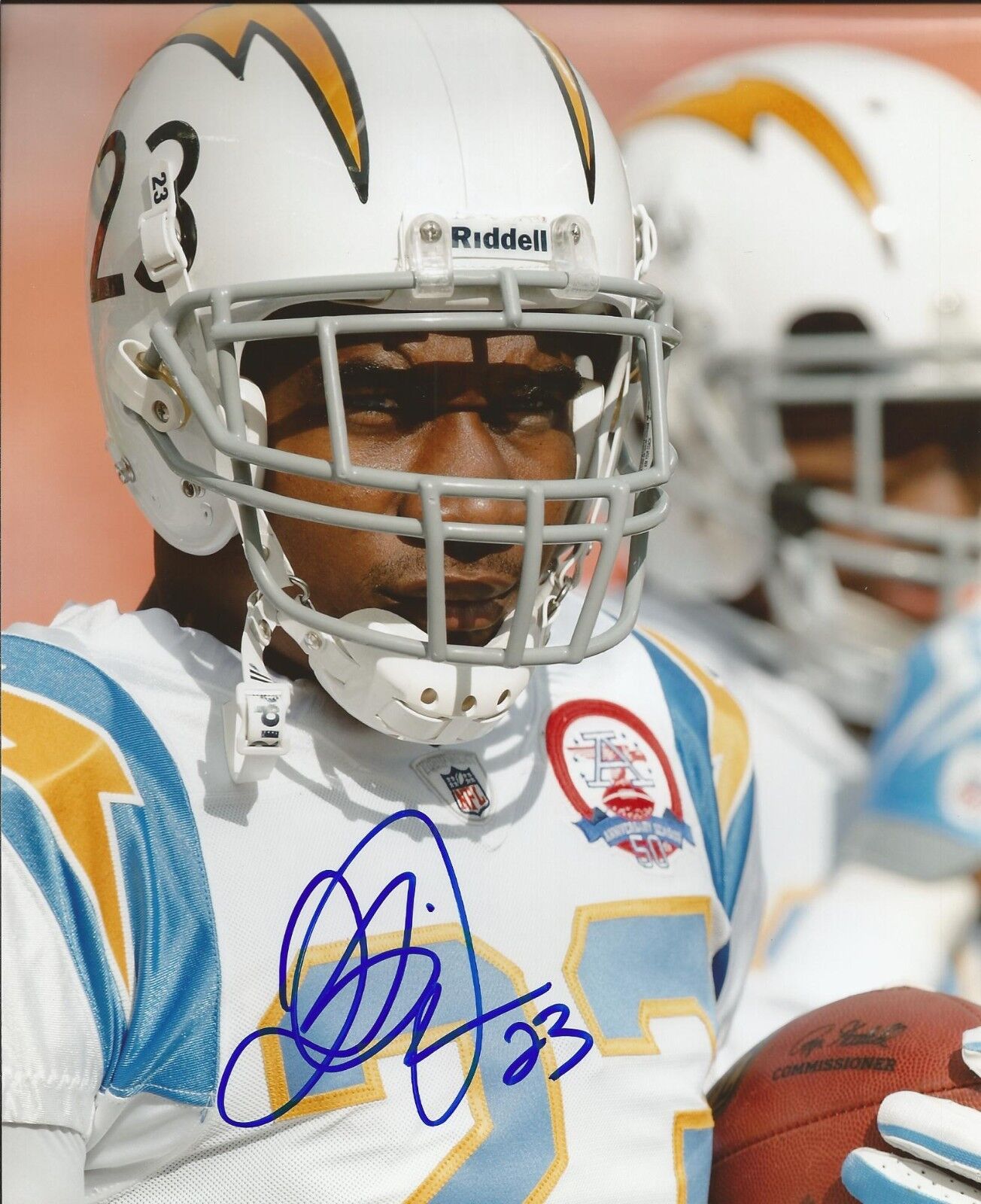 QUENTIN JAMMER SIGNED SAN DIEGO CHARGERS 8x10 Photo Poster painting #1