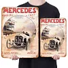 Mercedes - Panneaux en &eacute;tain m&eacute;tallique(20*30cm/30*40cm) - Garage