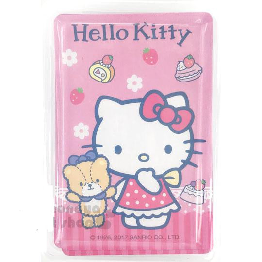 Hello Kitty & Bear Strawberry Cake Playing Cards Deck Poker Cards Party-Favor Pink A Cute Shop - Inspired by You For The Cute Soul 