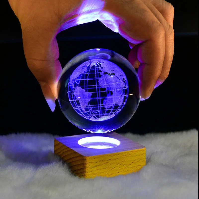 3D Galaxy Crystal Ball Nightlight Decorlamp - U.S. regulations
