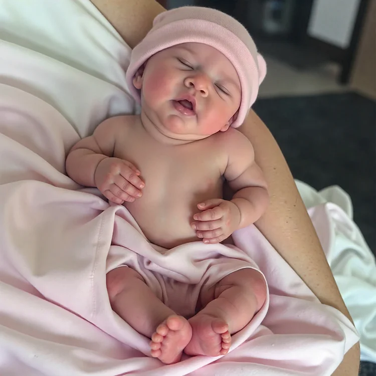 12"&16" Solid Platinum Liquid Realistic Baby Girl or Boy,Flexible Newborn Baby Doll Suzy Rebornartdoll® RSAW-Rebornartdoll®